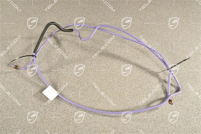 Pressure line, Air suspension, Front, Violet, L