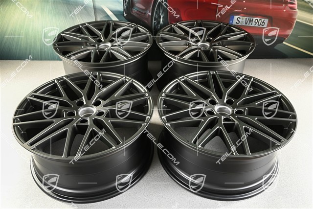 21" Felgensatz RS Spyder Design, 11J x 21 ET49 + 9,5J x 21 ET46, Turbonit