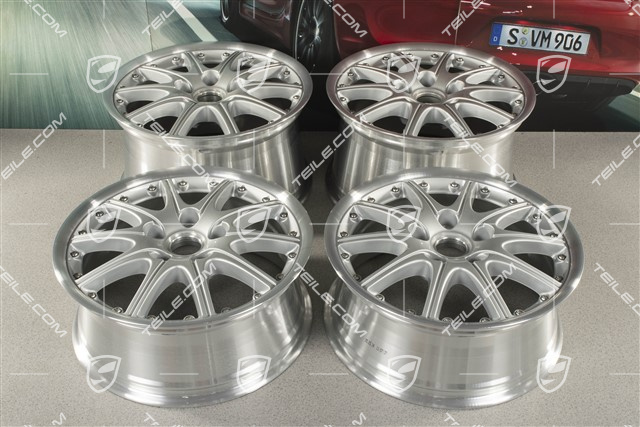 18-inch GT3 Sport Design wheel rim set, 7,5J x 18 ET50 + 10J x 18 ET65