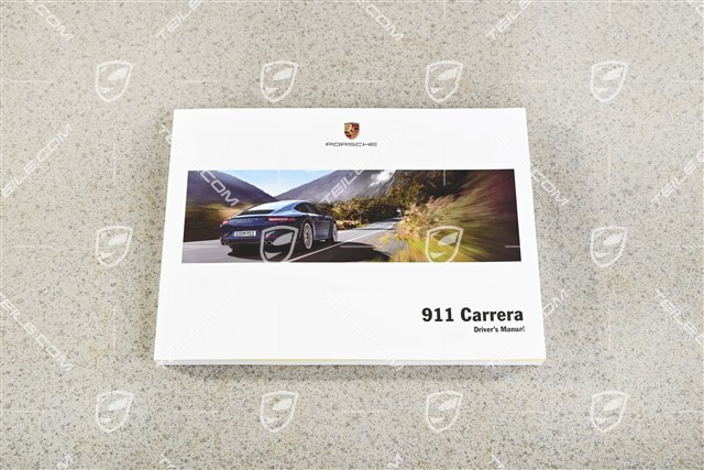 Porsche 911 997.2 Driver's Manual / Handbook, English