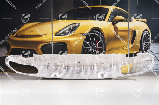 Heat protection, centre, Turbo facelift