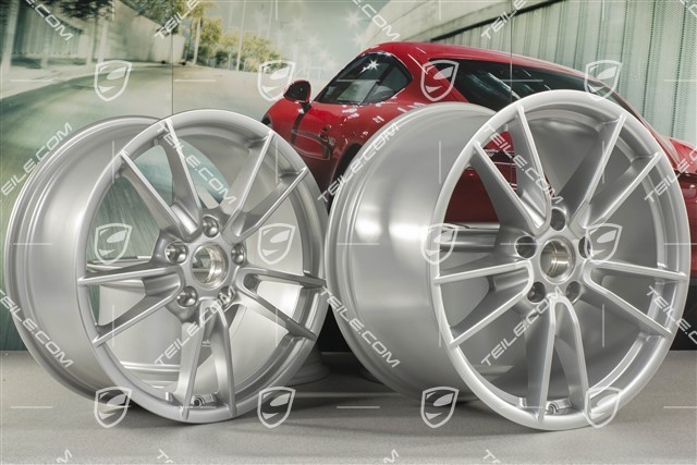 19+20" wheel rim set Carrera, rims: front 8,5J x 19 ET52 + rear 11,5J x 20 ET67