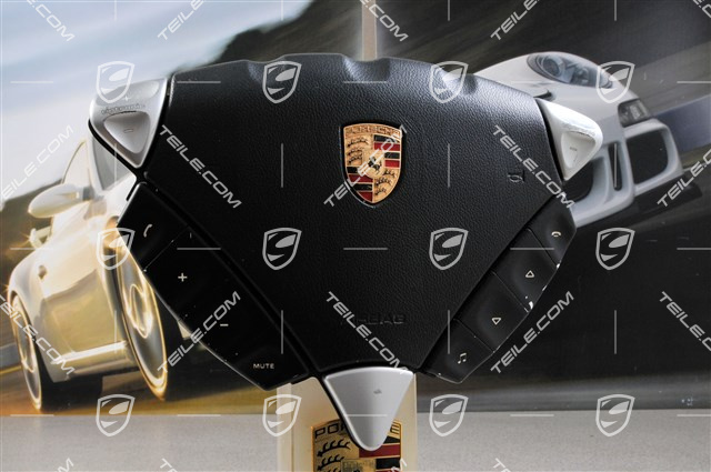 Airbag, Kunststoff, Multifunction: Radio, Telefon, schwarz Airbag, Kunststoff, Multifunction: Radio, Telefon, schwarz