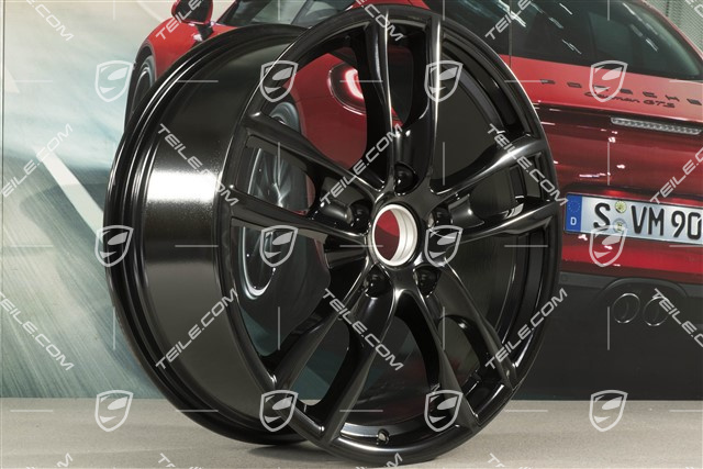 19-inch wheel Boxster S III, 8J x 19 ET57, black highgloss