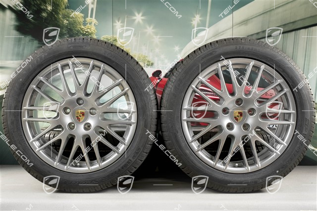 20-inch winter wheels set "RS Spyder Design" facelift 2014->, felgi 9J x 20 ET57 + Dunlop winter tires 275/45 R20, with TPM