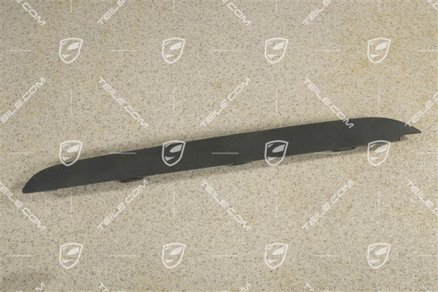 Trim, lateral, Black matte, L