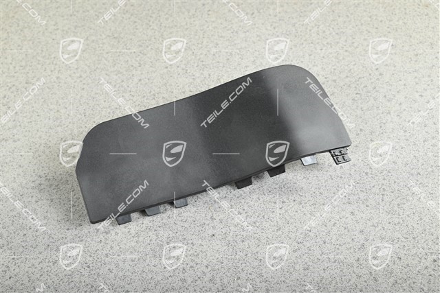 Gummilippe der Schwellerblende, hinten, schwarz, L