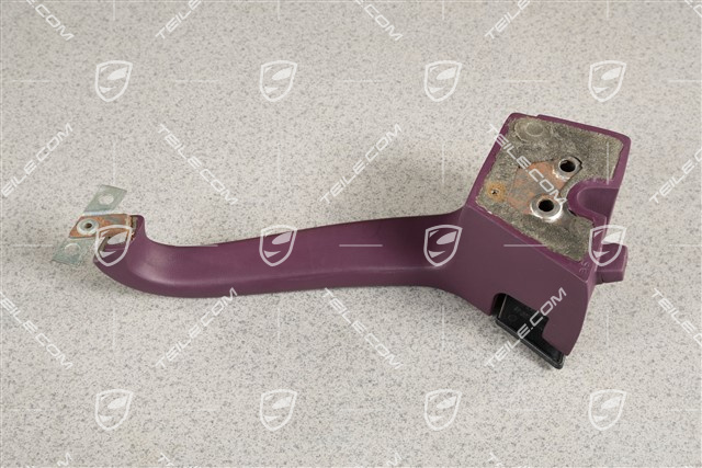 Haltegriff, Kunstleder, Magenta, L