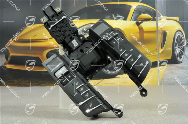 Control part, air conditioner, adjustable heated seats front+rear Control part, air conditioner, adjustable heated seats front+rear