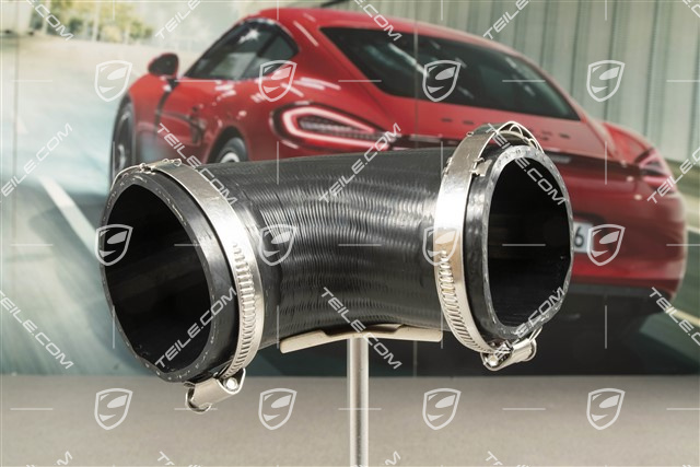 S / GTS, Charge air cooling system / Intake pressure pipe