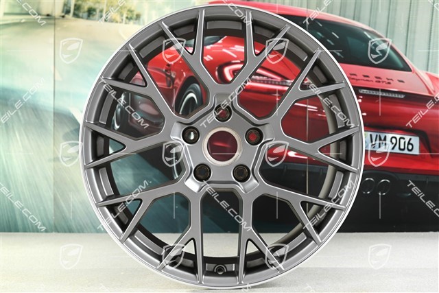 20" Felga RS Spyder, 8,5J x 20 ET50, srebrny dark silver