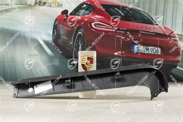 Verkleidung von Heckklappe, Schwarz, L