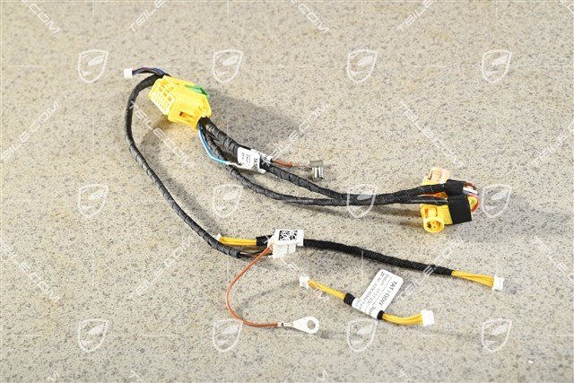 Steering wheel wiring harness