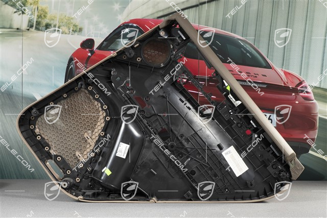 Türverkleidung, hinten, BOSE, Glattleder, umbra/tartufo hell, L