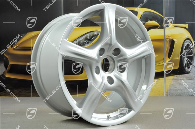 18-inch Panamera wheel, 9J x 18 ET53
