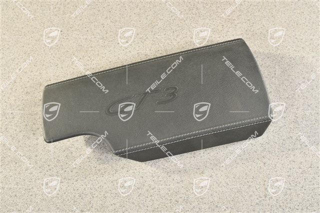 Deckel aussen, Leder, Schwarz, GT3