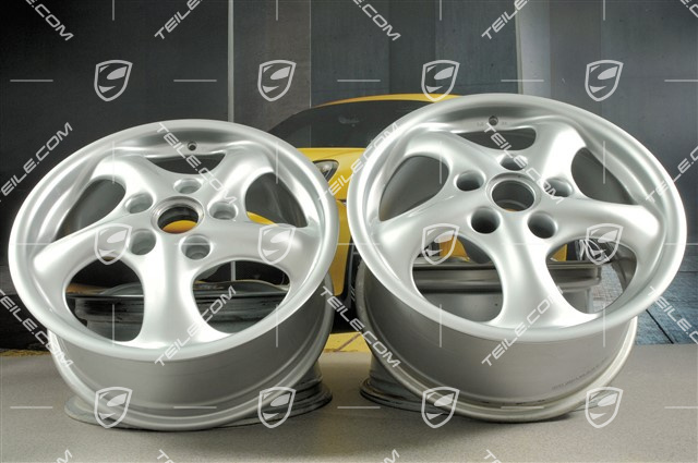 17" Felgensatz Carrera, 7J x 17 ET55 + 8,5J x 17 ET50