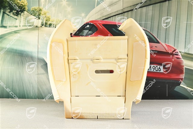 Front seat cushion foam part vented / heated seats, Sports Plus seat, L
