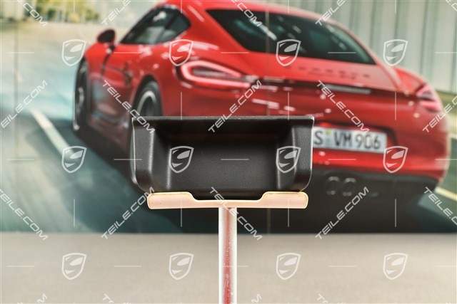 Auflage für Kofferraumabdeckung / Rollo, Schwarz, L=R
