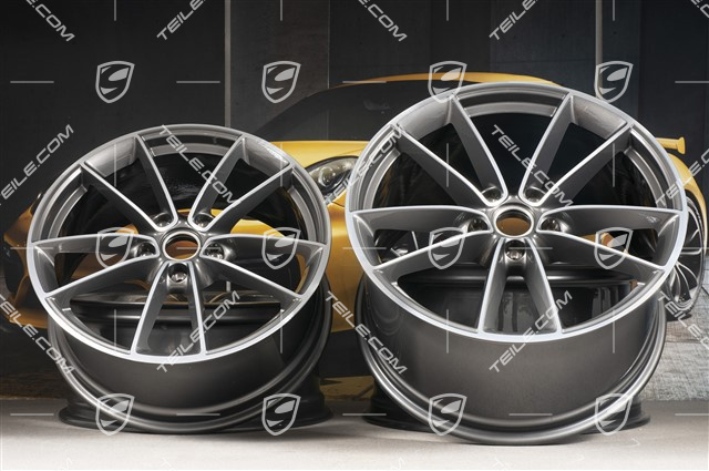 20+21-inch wheel rim set Carrera Classic, rims: front 8,5J x 20 ET53 + rear 11,5J x 21 ET67