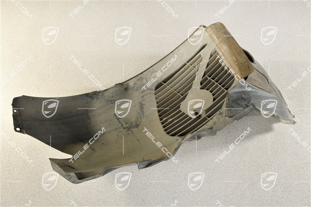 Wheel-housing liner, front, front part with grille, Boxster 6-speed manual transmission / Boxster S PDK, R