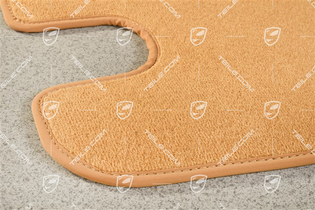 Teppich / Velours Matte für Kofferraum, Sandbeige