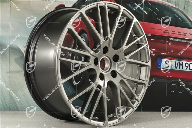 21" Panamera Exclusive Design Sport Felge, 9,5J x 21 ET71, Platinum