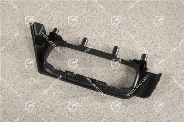 Blende, Fensterheber, Vordertür, Fahrerseite, Schwarz, L