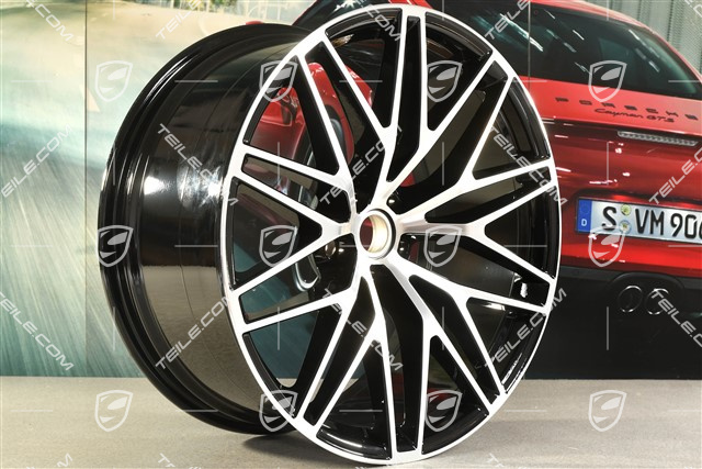 21-inch alloy wheel RS-Spyder Design II, 10J x 21 ET19, black high gloss