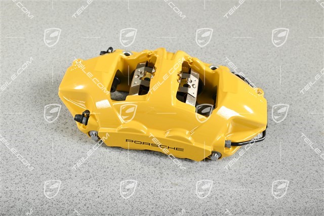 GT4 / GT4RS, Zacisk tylny PCCB / hamulce ceramiczne, żółty, R