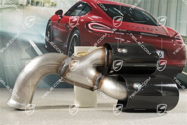 Tailpipe, Standard, Black, R