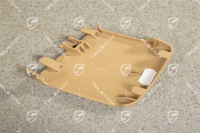 Front seat cap / cover / trim, Luxor Beige, R