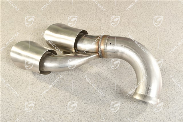 Standard tailpipe, 4.8L Biturbo, L