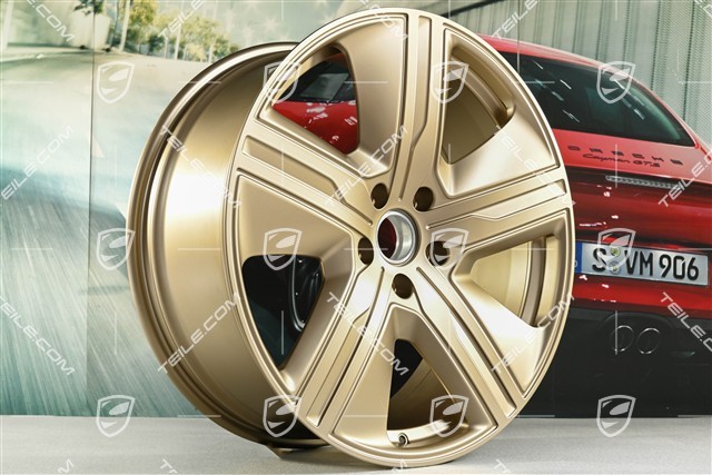 22" felgi Macan Exclusive Design, komplet, 9J x 22 ET29 + 11J x 22 ET47, neodyme