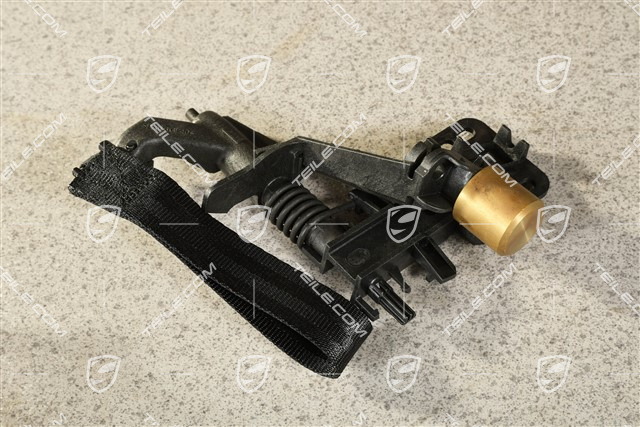 Spyder, Innenbetaetigung / Türöffner mit Zugriemen, Schwarz, L