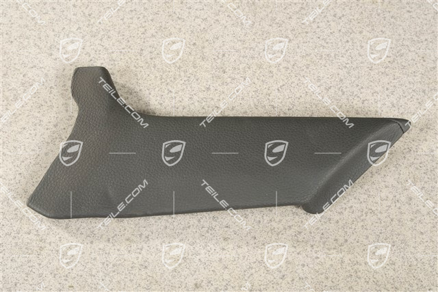 Mittelkonsole, Blende seitlich, Leder, Schwarz, L