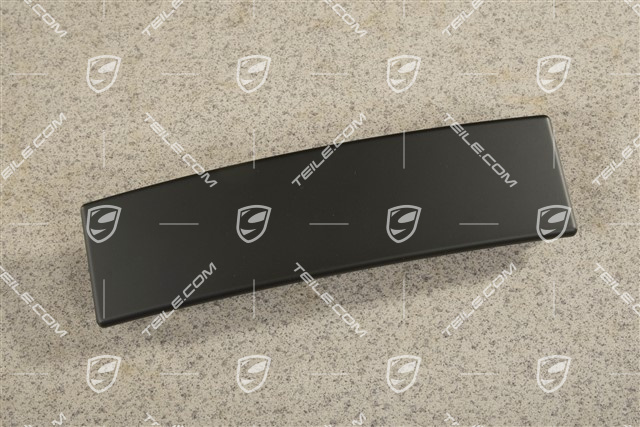 Blinddeckel / Endkappe Mitteltunnel hinten, Schwarz
