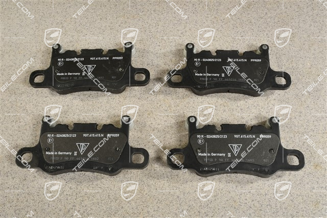 Klocki hamulcowe tylne, GT3 / GT3 Touring, wersja RACING, L+R
