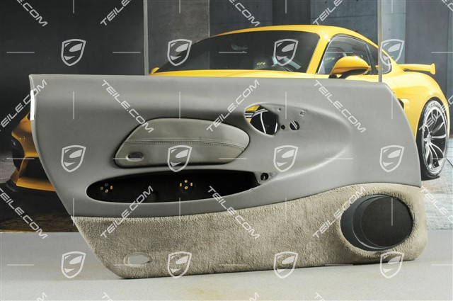 Tapicerka drzwi, skóropodobna, z blendą airbaga, Sound pakiet, Graphite grey, L Tapicerka drzwi, skóropodobna, z blendą airbaga, Sound pakiet, Graphite grey, L