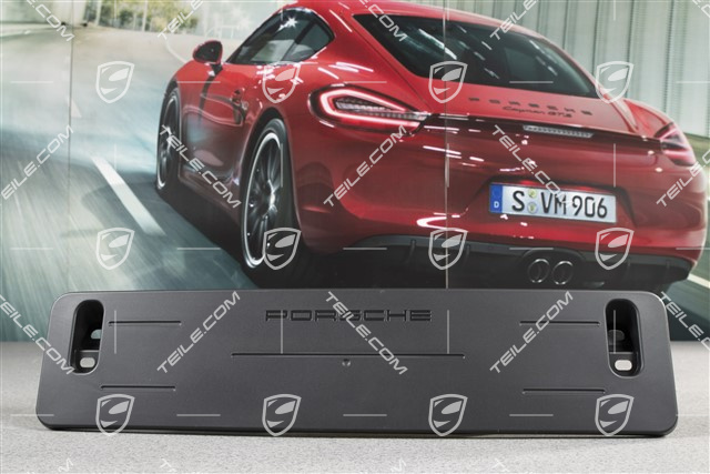 Front bumper number / Licence plate support