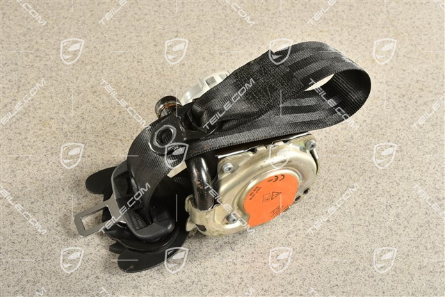 Sicherheitsgurt, Hinten, Schwarz, USA, L