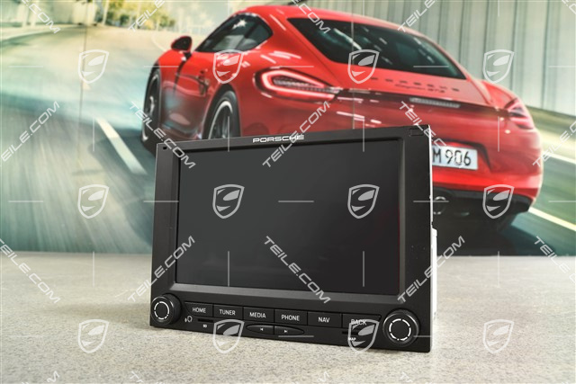 Porsche Classic Communication Management (PCCM Plus) - Autoradio / Navigationssystem, "BORN TO BE LOUD", Europa Ersatzteil(nur Bildschrimmodul ohne kleine Teile)