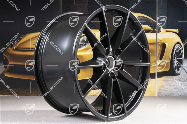 21" Felga Carrera S, 11J x 21 ET66, czarny satynowy mat
