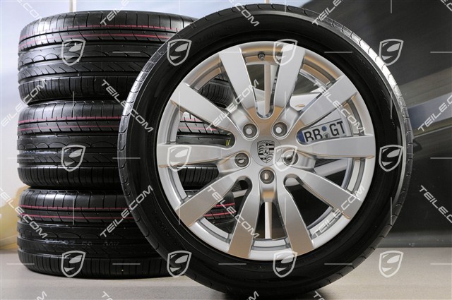20-inch SportDesign II summer wheel set, rims 9J x 20 ET57 + NEW Michelin summer tyres 275/45 R20, with TPMS