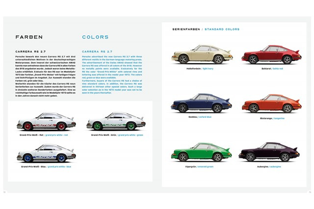 Porsche Carrera RS 50 YEARS 1972-2022, DE+EN, Limited Edition / 500 pcs.