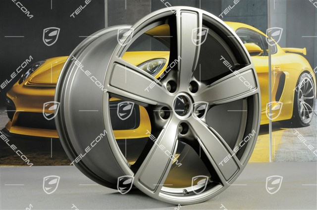 20" Felga Carrera Sport, 11,5J x 20 ET76, Platinum satynowy półmat