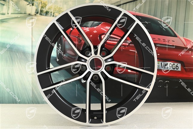 21" Felga Carrera Exclusive Design, 11,5J x 21 ET79, czarny satynowy półmat