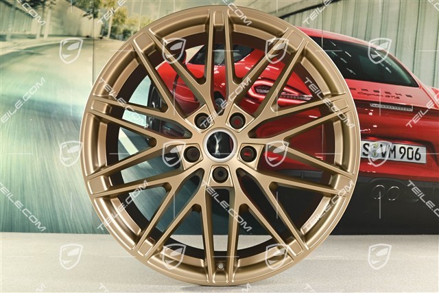 22" felga Macan RS Spyder Design, 11J x 22 ET47, złoty - neodyme