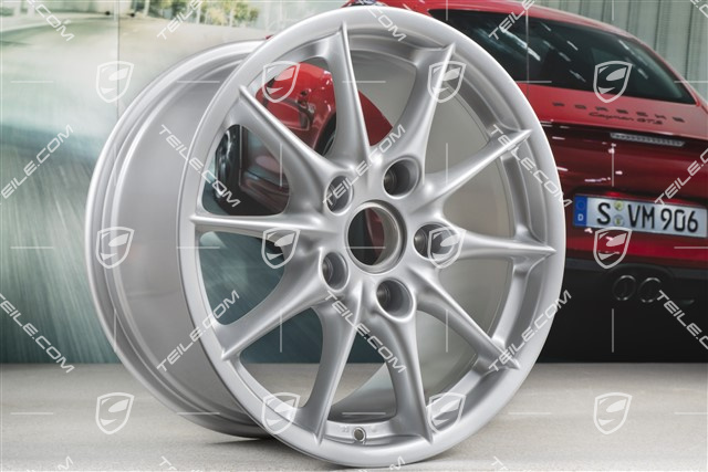 17-inch Carrera II wheel set mod. 2002, 7J x 17 ET50 + 9J x 17 ET55