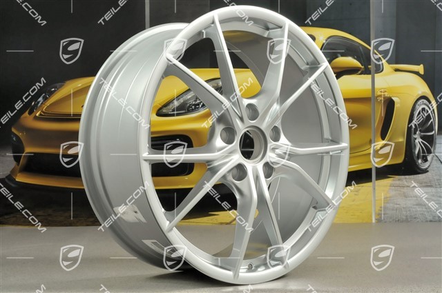 20" Felgensatz Carrera S IV, 8J x 20 ET57 + 10J x 20 ET45, Brilliantchromlack